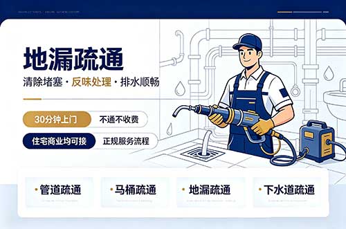 和乐地漏疏通