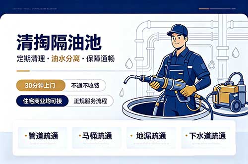 和乐清掏隔油池